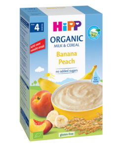 Bột ăn dặm HiPP dinh dưỡng sữa chuối đào (250g)